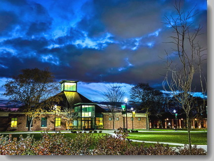 Panasci Family Chapel at Dusk